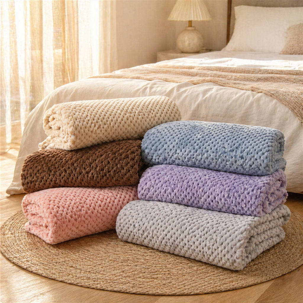 Koharu Heavy Plush Blanket