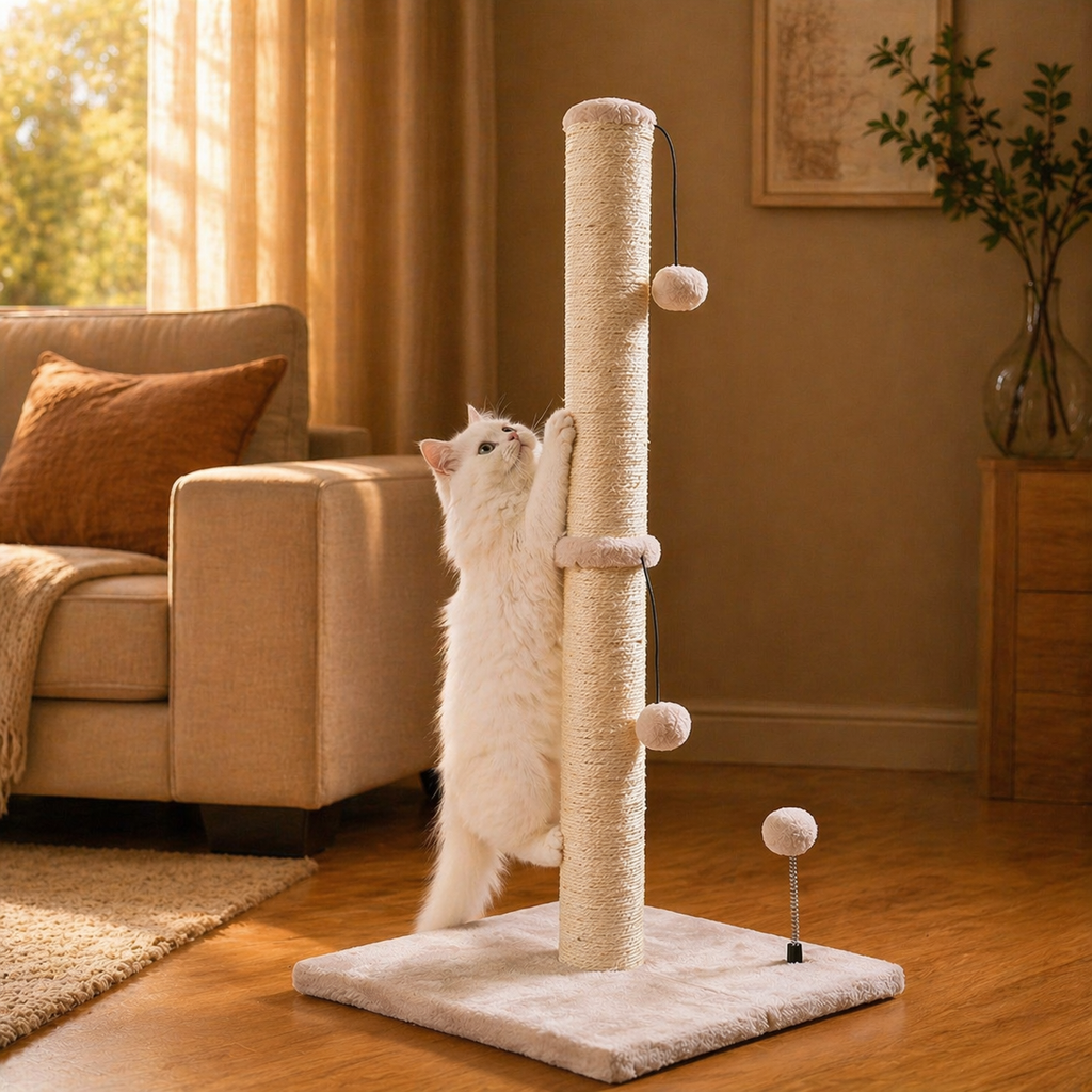 Shiro Tall Scratch Post