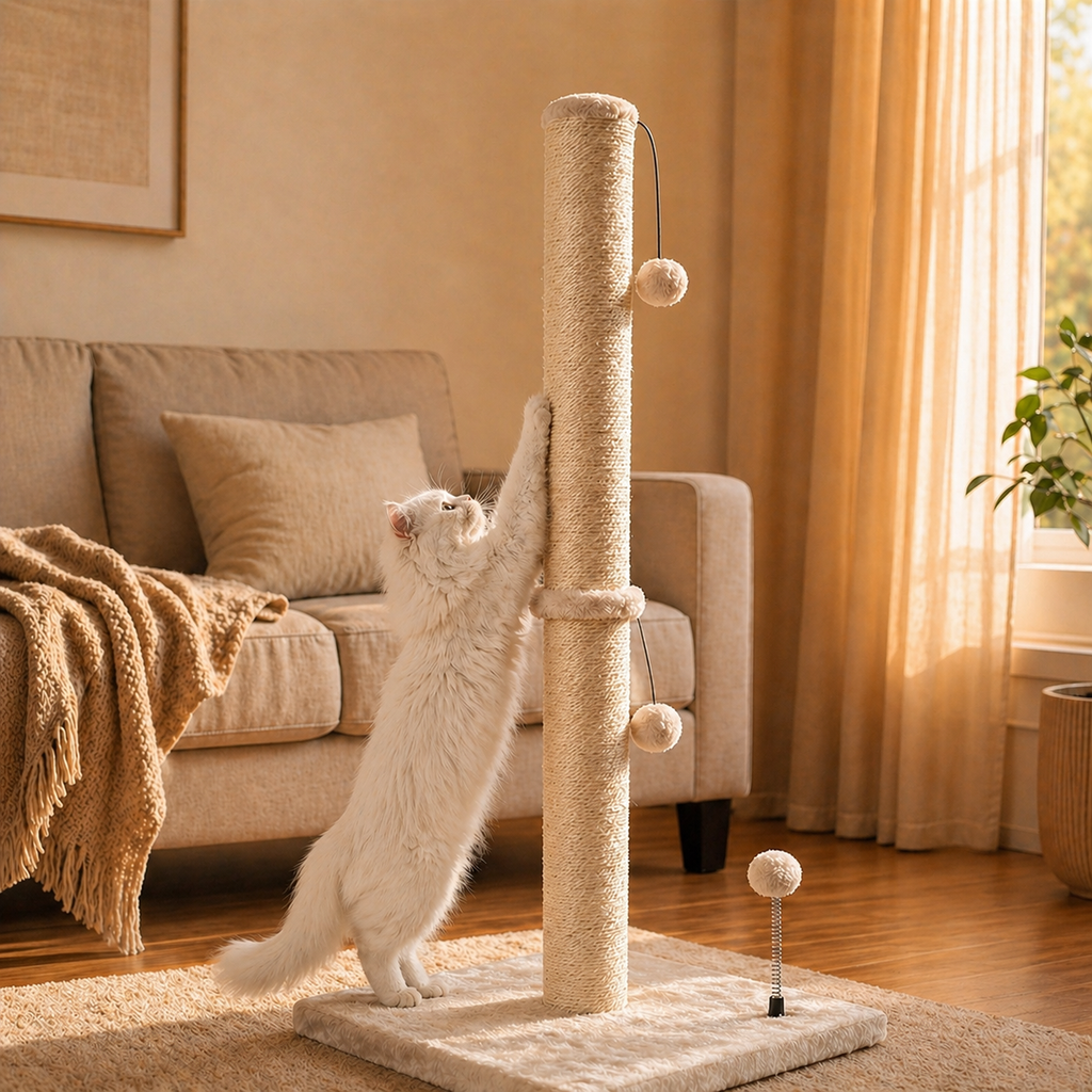 Shiro Tall Scratch Post