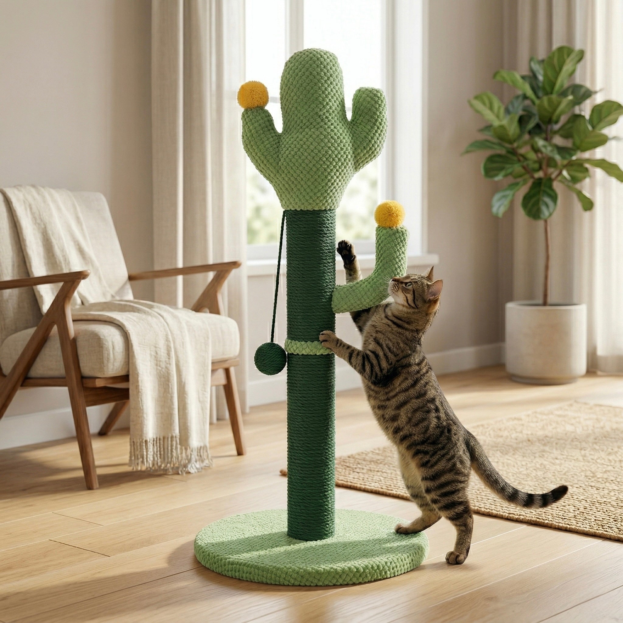Momo Cactus Scratch Tree