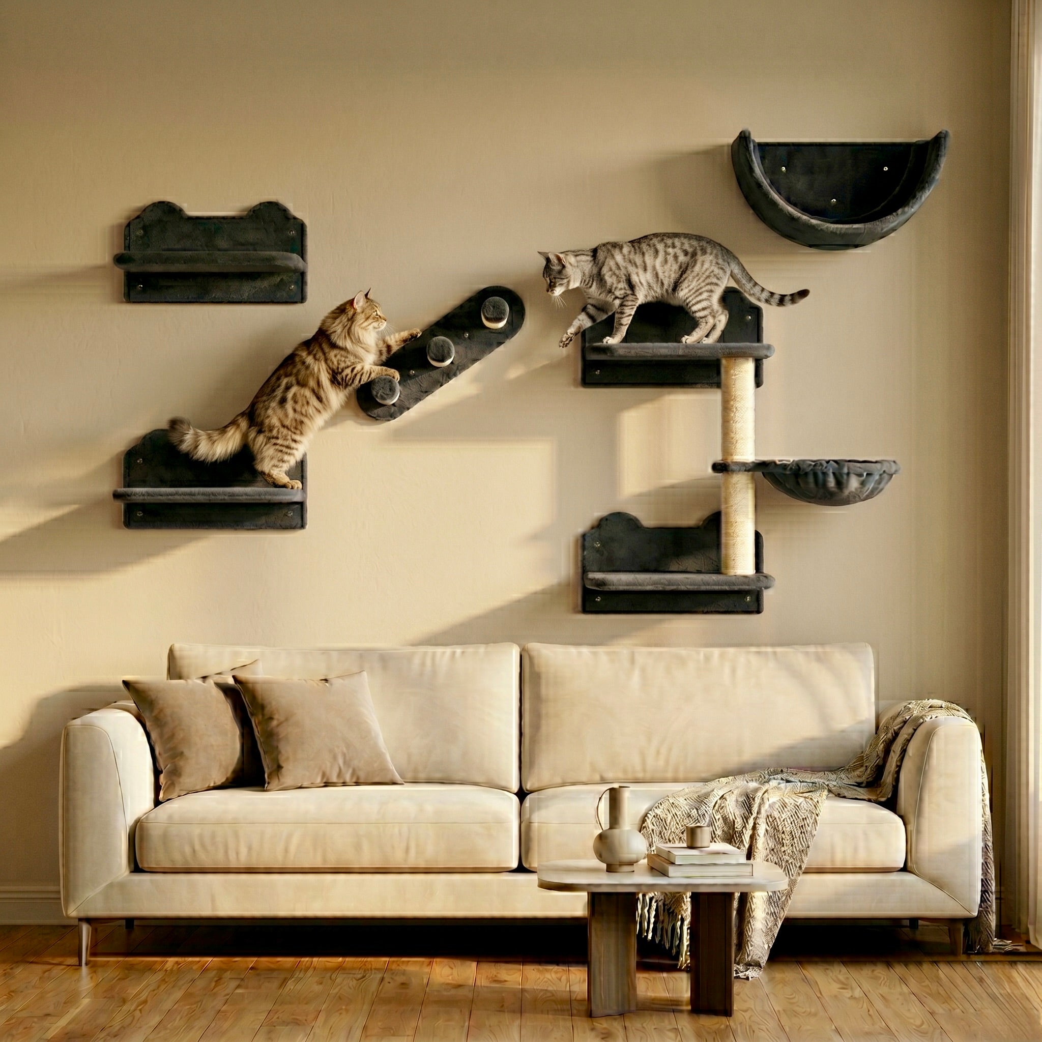 Kurashi Wall Tree - Black
